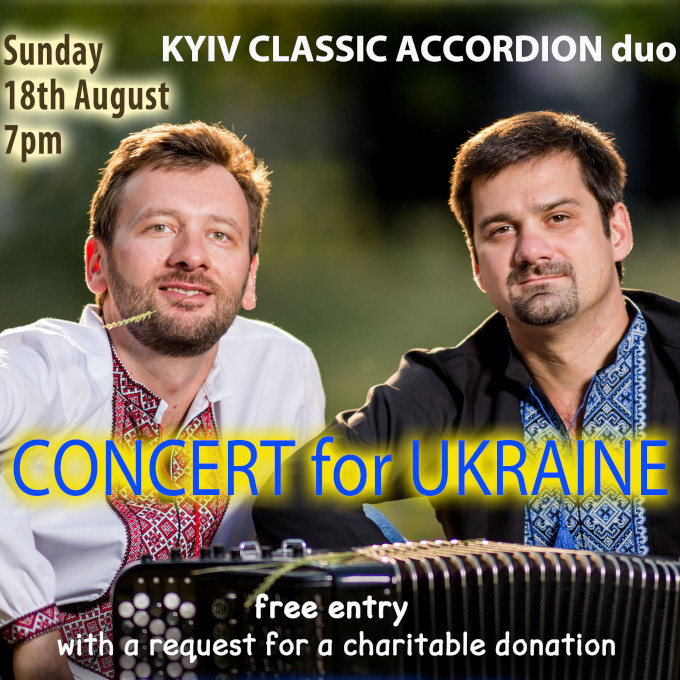 Kyiv Classic Accordion Duo – Concert for&nbsp;Ukraine