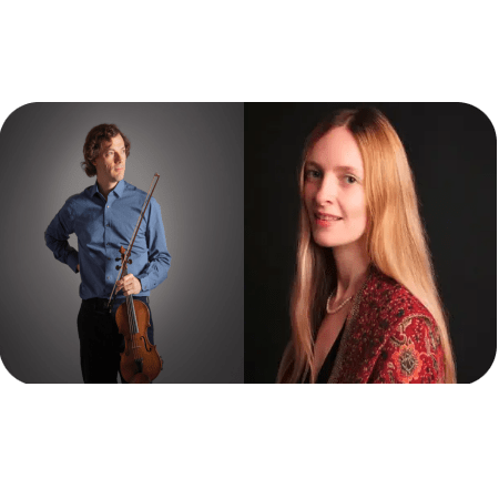 Christine Lawrie (piano) and Marcus Barcham-Stevens&nbsp;(Violin)